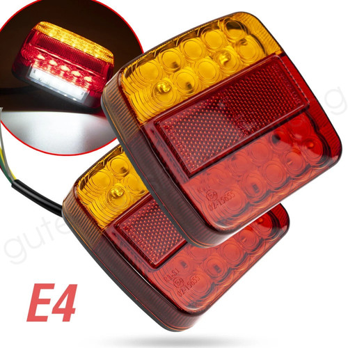 Led anhänger rücklicht - 2x,