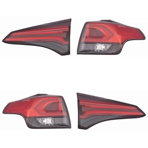Heckleuchten set led innen und - led,