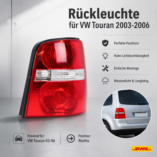 Rechts rücklicht für - rechts, vw